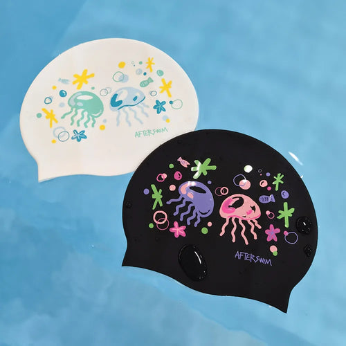 AfterSwim Jellyfish Silicone Swim Cap